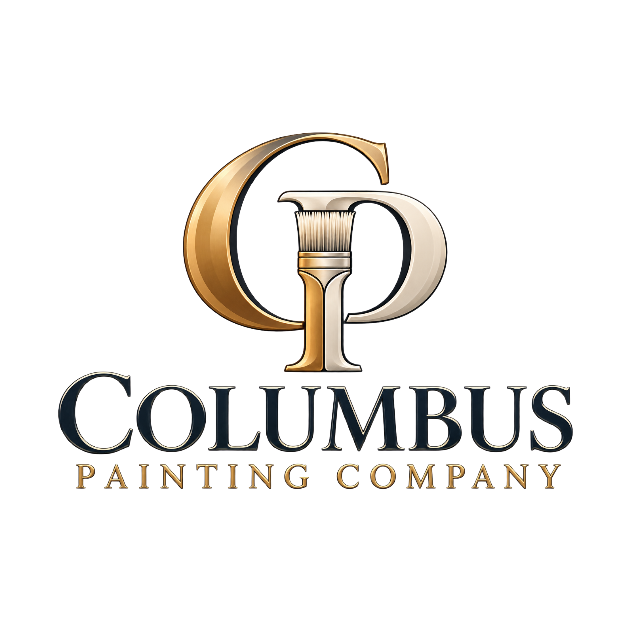 Logo for painting company in Columbus Nebraska